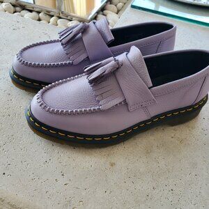 Dr Martens ! Adrian Tessel Leather loafer Virginia in purple (